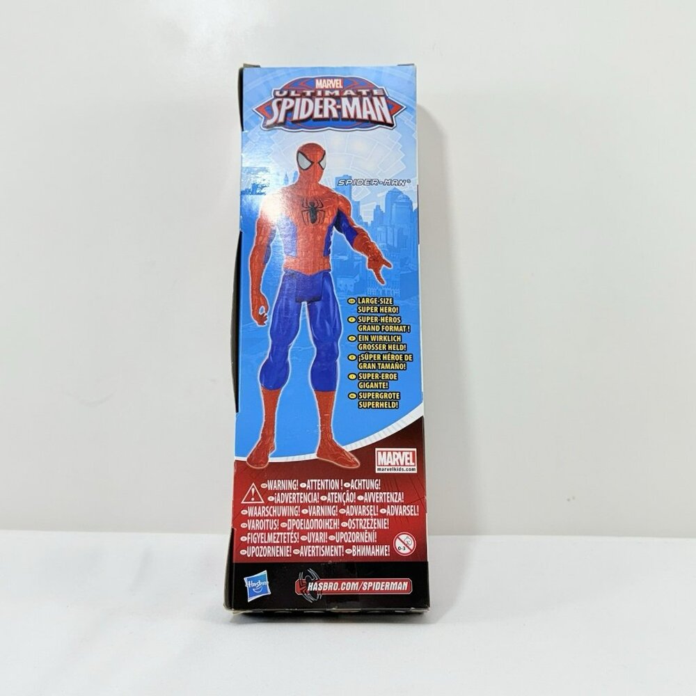 Hasbro Marvel Ultimate Spider Man Figure Toy 12” Large Titan Hero Figurine Kid - Picture 3 of 12